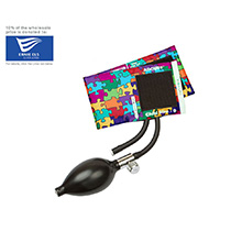 ADC ADCUFF Inflation System, 2-Tube, CHILD, PUZZLE PIECES. MFID: 865-9CPP