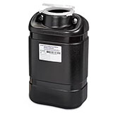 BD RCRA Hazardous Waste Container, 5 gal, Hinge Cap, Black (18 x 10.5 x 7.5), 8/case. MFID: 305067 (USA ONLY)
