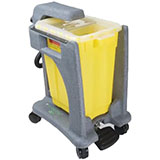 BD Recykleen Sharps Container Foot-Operated Trolley, 9 gal, Granite. MFID: 305091 (USA ONLY)