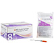 BD Insulin Syringe, 3/10mL, Lo-Dose, Permanent Needle, 31Gx5/16", U-100 Ultra-Fine Short, 100/box, 5 box/case. MFID: 328440