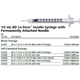 BD Insulin Syringe, ½mL Lo-Dose,, 31Gx5/16", U-100 Ultra-Fine Short, 100/box, 5 box/case. MFID: 328468