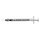BD Insulin Syringe, ½mL Lo-Dose, Permanent Needle, 28Gx½", U-100 Micro-Fine IV, Orng, 100/box, 5 box/case. MFID: 329465