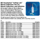BD VACUTAINER Safety-Lok Blood Collection Set, 25G x ¾", 12" Tube, No Luer, 50/box, 4 box/case. MFID: 367298