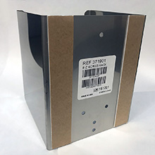BD E-Z SCRUB Stainless Steel Dispenser Rack, 6¾"H x 5¼"W x 5¼"D. MFID: 371901
