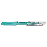 Aspen Bard-Parker Protected Disposable Scalpels, Size 12, Sterile, 10/box, 10 box/case. MFID: 372612