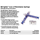 BD Epilor 7cc Luer-Slip Plastic Loss Of Resistance Syringe, 10/box, 5 box/case. MFID: 405292 (USA ONLY)