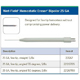 Wet-Field Hemostatic Eraser Bipolar 25G, fine tip, straight. MFID: 221267