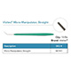 Visitec Micro Manipulator (plastic handle), Angled, 0.35 mm diameter, blunt tip. MFID: 581441
