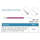 Visitec Punctal Dilator & Probe [Khan], 25 mm medium taper, blunt. Wilder style dilator. MFID: 585124