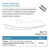 Visitec Guibor CIS. Includes curved, stainless steel probes with smooth rounded tips. MFID: 8590350