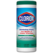 CLOROX Disinfecting Wipes Canister, Fresh Scent. MFID: 01593