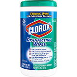 CLOROX Disinfecting Wipes Canister (75 ct), Fresh Scent, 6/cs. MFID: 15949