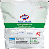 CLOROX Healthcare Hydrogen Peroxide Cleaner Disinfectant Wipes Refill Pack, 12"x11", 185/pk, 2/cs. MFID: 30827