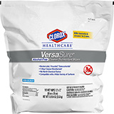 CLOROX Healthcare VersaSure Cleaner Disinfectant Wipes Refill, Alcohol Free, 12"x12", 110/pk, 2 pk/cs. MFID: 31761