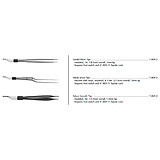 Conmed Bipolar Forceps Electrode, Adson Smooth Tips. MFID: 7-809-4