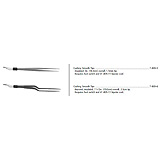Conmed Bipolar Forceps Electrode, Cushing Smooth Tips, Bayonet Style. MFID: 7-809-6
