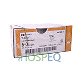 Covidien TI-CRON Polyester Suture, Taper Point, Size 6-0, Blue, 30", Needle CV-301, 3/8 Circle. MFID: 8886328011 (USA ONLY)