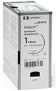 Medtronic Covidien MAXON Suture, Taper Point, Size 4-0, Green, 18", Needle CV-15, 3/8 Circle, 3 dz/bx. MFID: 8886605731-2