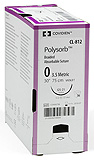 Covidien POLYSORB Suture, Reverse Cutting, Size 1, Violet, 36", Needle GS-11, ½ Circle. MFID: CL918 (USA ONLY)