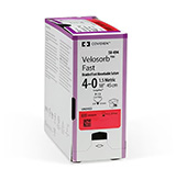 Medtronic Covidien VELOSORB Fast Braided Suture, Size 5-0, 30", Undyed, CV-23 Needle, 36/bx. MFID: CV1213 (USA ONLY)