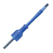 Valleylab EDGE PTFE Insulated Coated Blade Electrode, 6.99cm (2¾"), Safety Sleeve, 25/case. MFID: E1455B