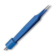 Valleylab Electrosurgical Jewelers Forceps, Straight Tip, 4" Long, Insulated, Reusable, 1/box. MFID: E4055CT