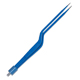 Valleylab Gerald Bayonet Forceps, Insulated, Reusable, 7½", 0.7mm Tip, 1/box. MFID: E4057CT