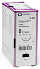 Medtronic Covidien POLYSORB Suture, Premium Reverse Cutting, Size 7-0, Undyed, 18", Needle P-21, 1/2 Circle, 12/bx. MFID: SL-1624G