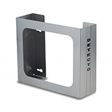 DETECTO Stainless Steel Glove Box Holder, Wall Mount, Holds 2 Glove Boxes. MFID: GH2SS