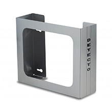 DETECTO Stainless Steel Glove Box Holder, Wall Mount, Holds 2 Glove Boxes. MFID: GH2SS
