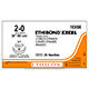 ETHICON Suture, ETHIBOND EXCEL, TAPERCUT, V-7 / V-7, 10-36", Size 2-0. MFID: 10X66N