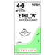 ETHICON Suture, ETHILON Nylon, Size 4-0, 30", Black Monofilament, Needle FSL, Cutting Edge Reverse, 3/8 Circle, 3 dz/bx. MFID: 1670BH