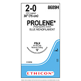 ETHICON Suture, PROLENE, Reverse Cutting, FSLX, 30", Size 2-0. MFID: 8689H (USA ONLY)