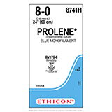 ETHICON Suture, PROLENE, Taper Point, BV175-6 / BV175-6, 24", Size 8-0. MFID: 8741H (USA ONLY)