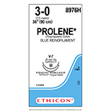 ETHICON Suture, PROLENE, TAPERCUT, V-7 / V-7, 36", Size 3-0. MFID: 8976H (USA ONLY)
