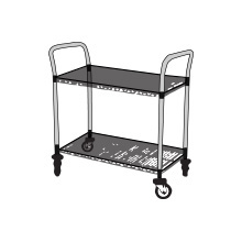 ETHICON Cart, 38" x 18" x 38" (Suture Racks not Included). MFID: CART