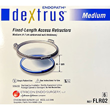 ETHICON ENDOPATH DEXTRUS Fixed-Length Access Retractor-Medium. MFID: FLR02