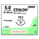 ETHICON Suture, ETHILON, Precision Point - Reverse Cutting, PS-2, 18", Size 5-0. MFID: G666G