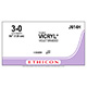 ETHICON Suture, Coated VICRYL, Standard & Short Length Sutures, 54", Size 3-0. MFID: J614H
