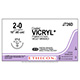 ETHICON Suture, Coated VICRYL, Taper Point, CT-2, 8-18", Size 2-0. MFID: J726D