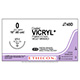 ETHICON Suture, Coated VICRYL, Taper Point, CT-1, 8-18", Size 0. MFID: J740D