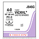 ETHICON Suture, Coated VICRYL, Precision Cosmetic- Conventional Cutting PRIME, PC-3, 18", Size 4-0. MFID: J845G