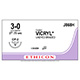ETHICON Suture, Coated VICRYL, Reverse Cutting, CP-2, 27", Size 3-0. MFID: J868H