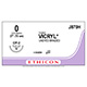 ETHICON Suture, Coated VICRYL, Reverse Cutting, CP-2, 18", Size 0. MFID: J870H