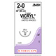 ETHICON Suture, Coated VICRYL, Taper Point, CT-1, 36", Size 2-0. MFID: J945H