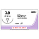 ETHICON Suture, Coated VICRYL, Taper Point, CTX, 36", Size 3-0. MFID: J980H