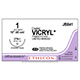 ETHICON Suture, Coated VICRYL, ETHIGUARD - Blunt Point, CTB-1, 8-18", Size 1. MFID: JB841