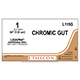 ETHICON Suture, Surgical Gut - Chromic, LIGAPAK Dispensing Reel, 54", Size 1. MFID: L115G
