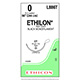 ETHICON Suture, ETHILON, Taper Point, CT, 48", Size 0, 2 dozens. MFID: L886T
