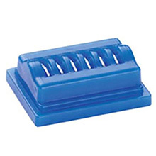 ETHICON LIGACLIP EXTRA Ligating Clips, Titanium, Open Single, Small, 6 Slips per Cartridge, Blue. MFID: LT100